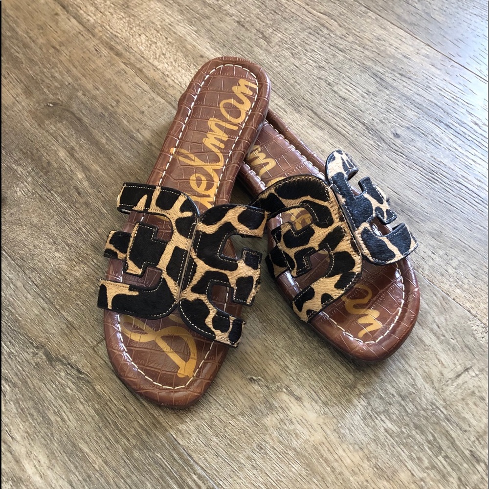 Sam Edelman Leopard Sandals